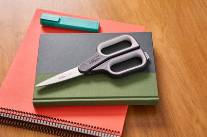[hidden] [lifestyle] CutPlus Grey Scissors with Integrated Box Cutter