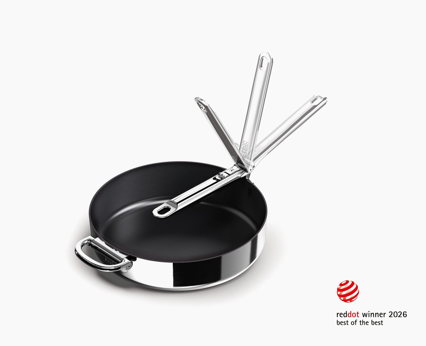 Space Steel Folding Handle Non-Stick 11" Frying Pan