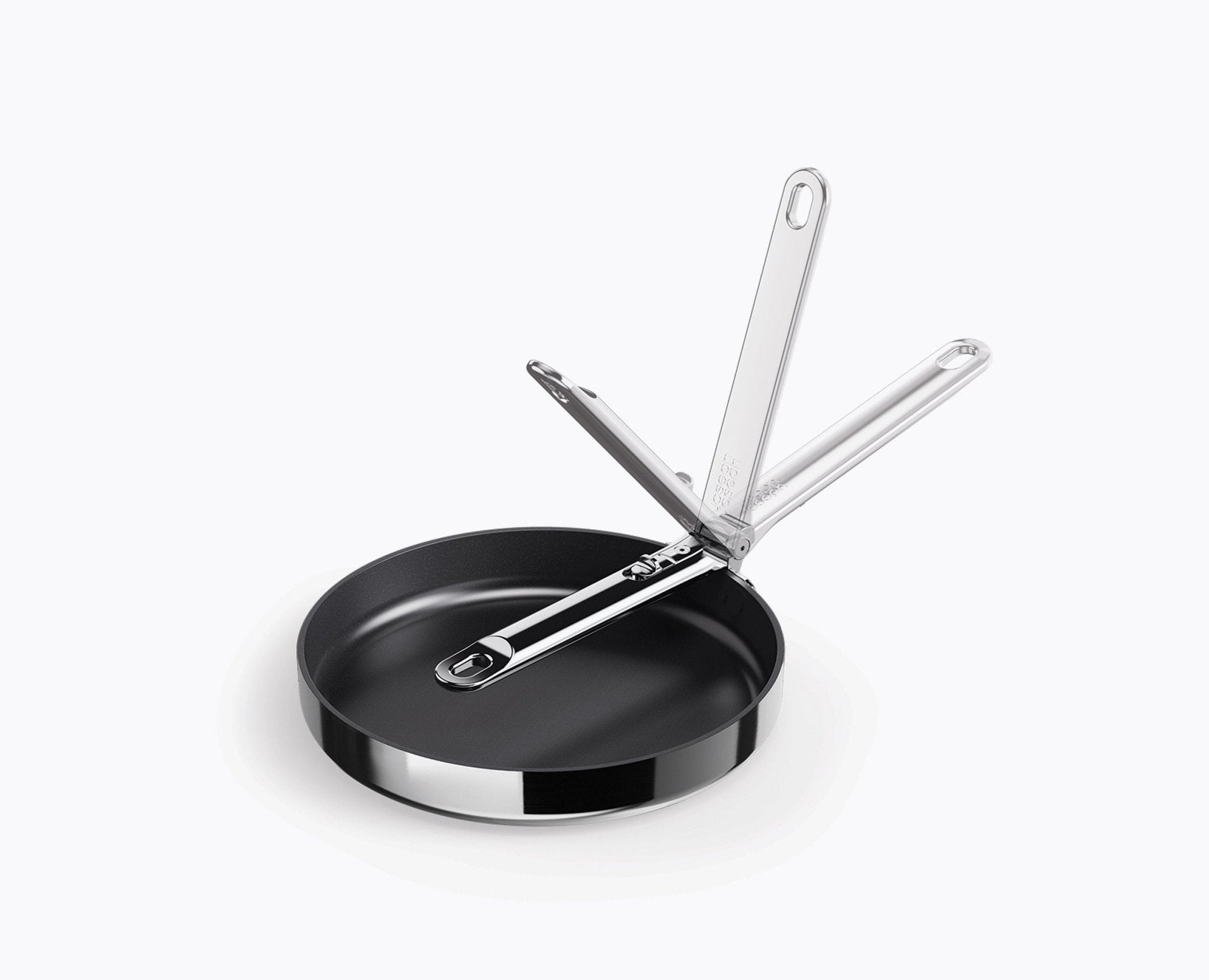 [hidden] Space Steel Folding Handle Non-Stick 24cm Frying Pan