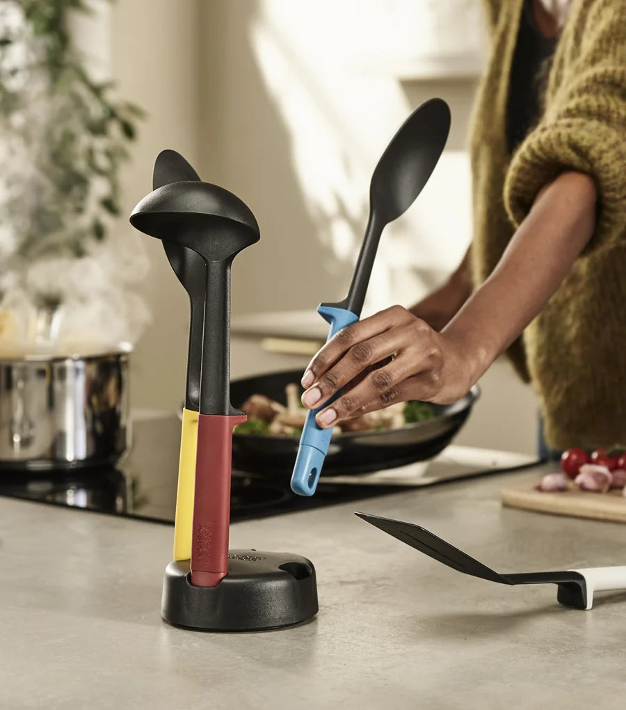 [hidden] [lifestyle] Elevate™ Slim 4-piece Utensil Set with Storage Stand - 10542 - Image 2