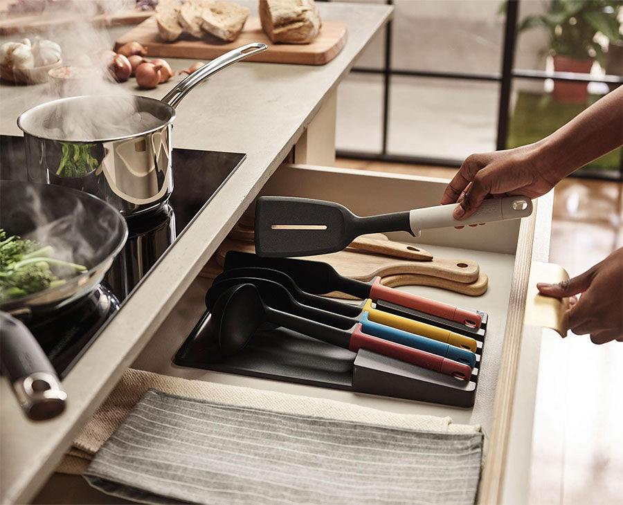 [hidden] [lifestyle] 10-piece In-drawer Knife & Utensil Set - 10566 - Image 2