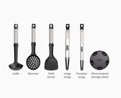 [half-width] Elevate™ Fusion 5-piece Utensil Set with Compact Stand - 10568 - Image 8