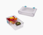 [hidden] 2-piece FridgeStore™ Clear Under-shelf Drawer & Storage Bin Set