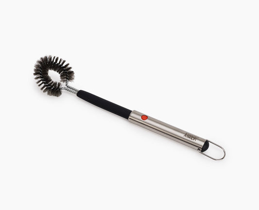 [hidden] GrillOut Stainless-Steel BBQ Cleaning Brush with Extending Handle