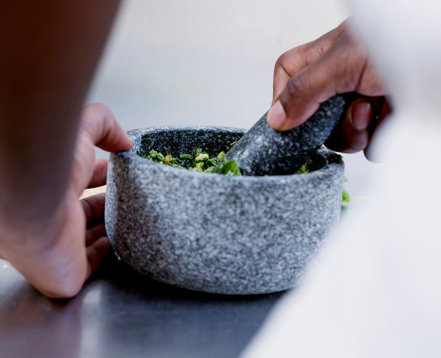 Dash™ Pestle & Mortar with Bamboo Lid