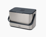 [hidden] Collect™ 4L Stainless-steel Food Waste Caddy - 30145 - Image 1