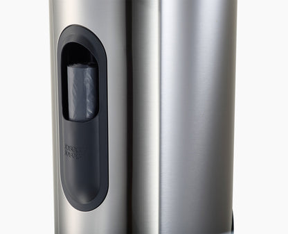 [half-width] Arc™ 30L Easy-push Stainless-steel Pedal Bin Starter Set