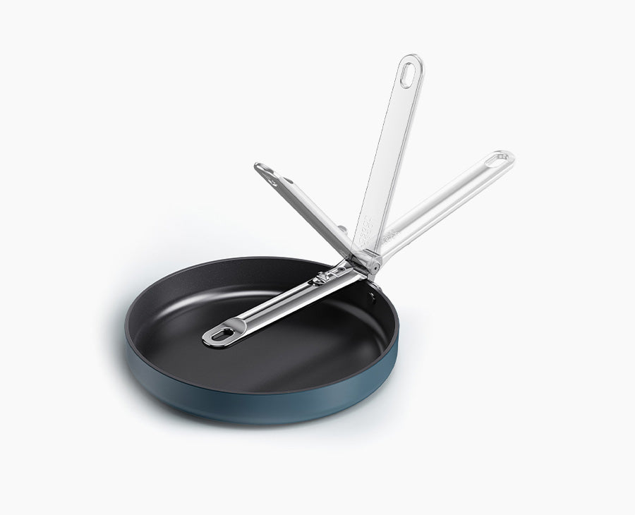 [hidden] Space™ 24cm Non-stick Blue Frying Pan - 45041 - Image 1