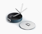 [hidden] Space™ 28cm Non-stick Blue Saute Pan & Lid - 45044 - Image 1