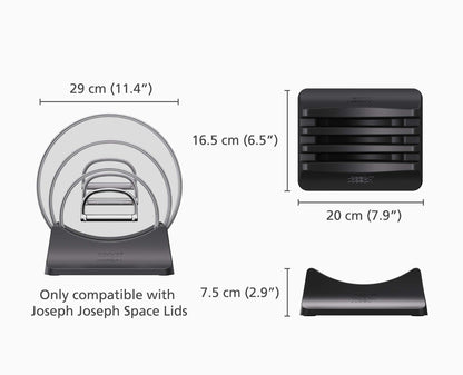 [half-width] Space™ 3-piece Lid Storage - 45053 - Image 6