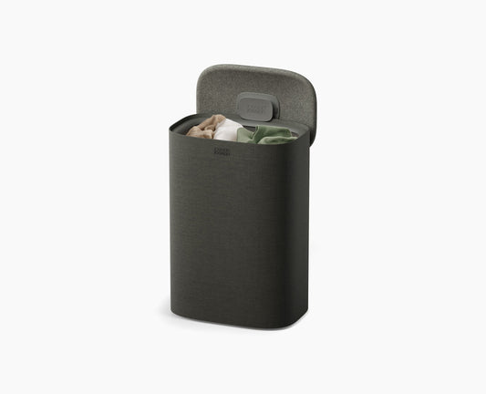 [hidden] Tota 2 One 60L Dark Grey Laundry Basket