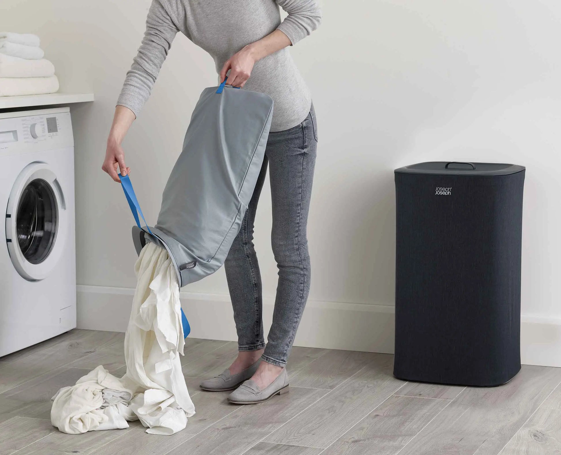 [half-width] Tota 60L Laundry Separation Basket - 50002 - Image 6