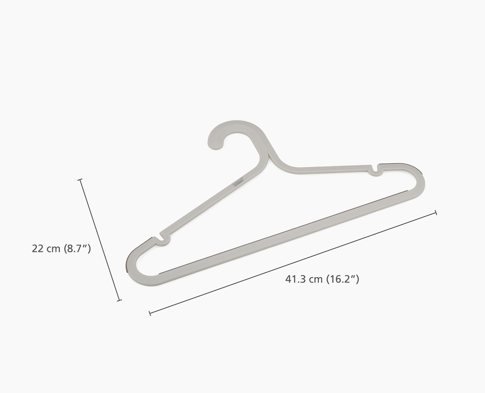 [half-width] Orderly™ Set of 5 Anti-tangle Clothes Hangers - 55003 - DIMS
