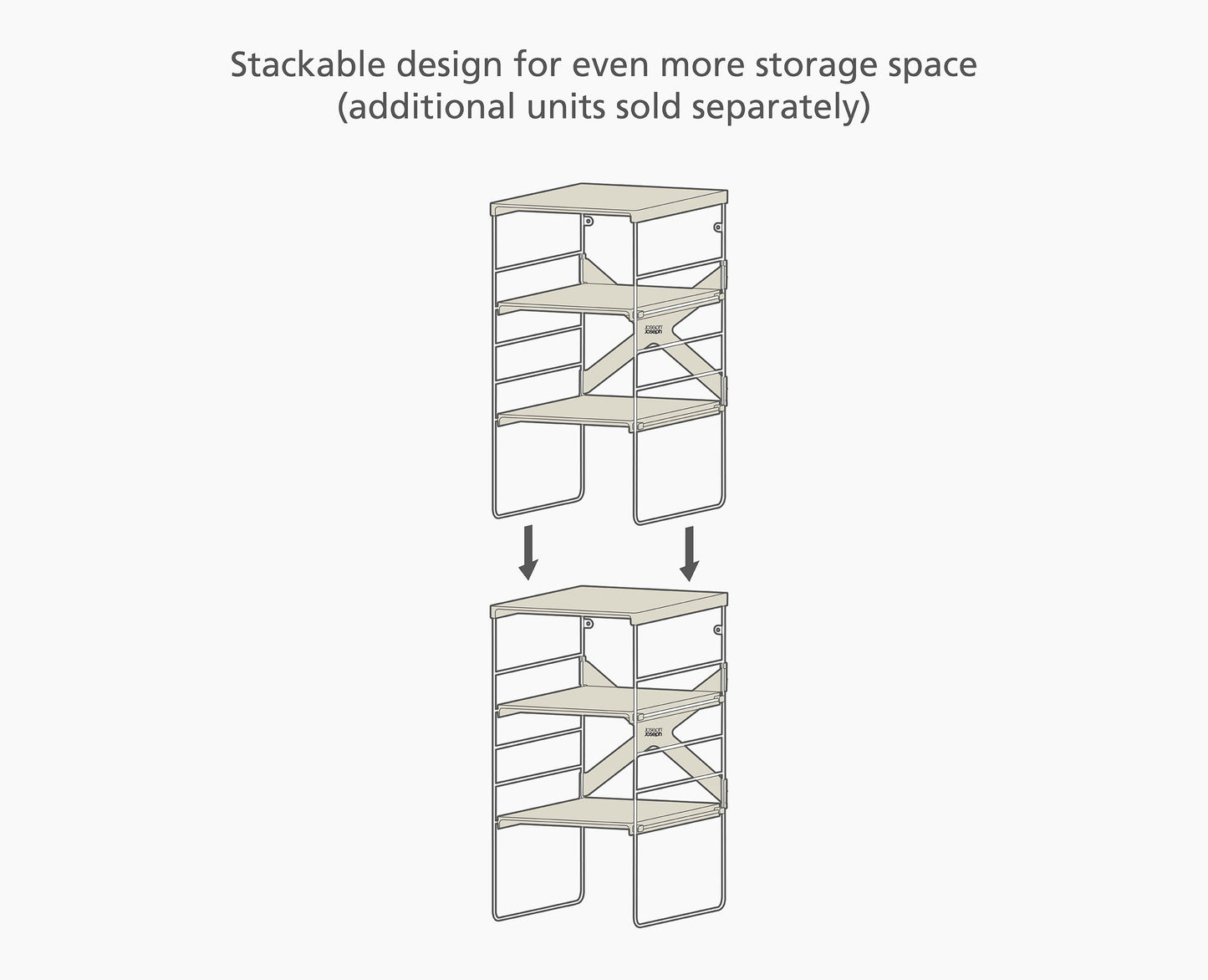 [half-width] Level™ Adjustable Shoe Rack - 55008 - Image 7