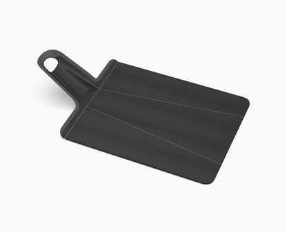 [hidden] Chop2Pot™ Plus Folding Chopping Board - Black - Image 1