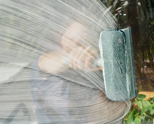 [hidden] [lifestyle] CleanTech Microfibre Glass Cleaning Replacement Pad