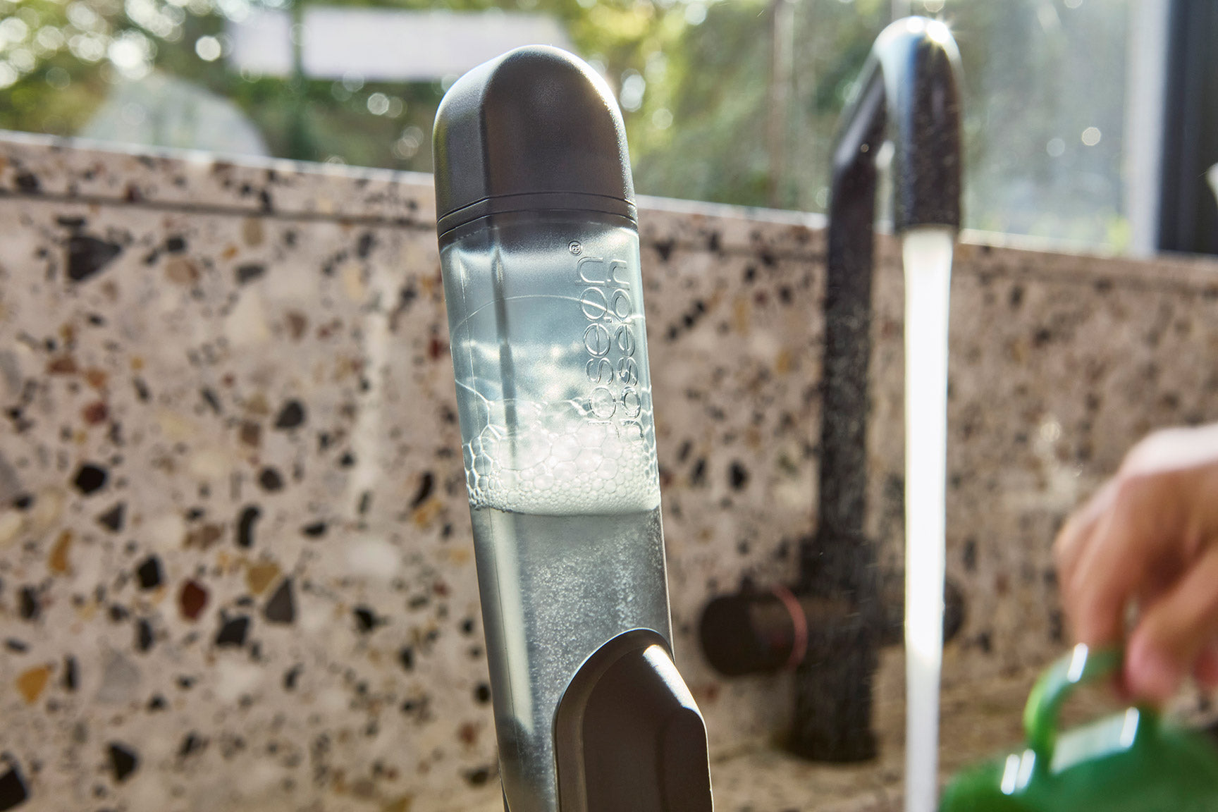 [half-width] SinkTech Soap Dispensing Washing-Up Brush with Replacement Head