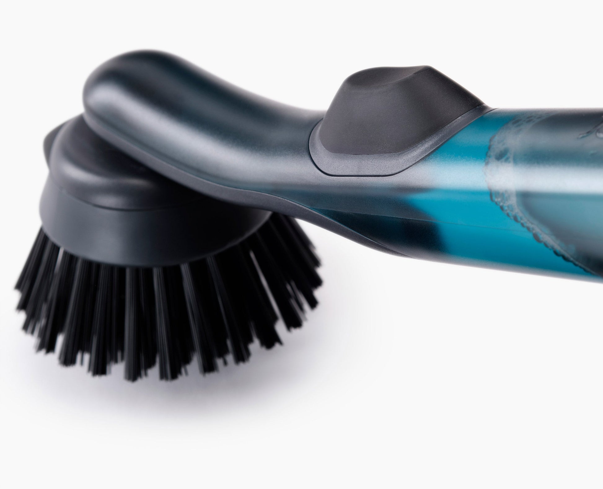 [half-width] SinkTech™ Soap Dispensing Washing-Up Brush with Steel Stand & Extra Heads