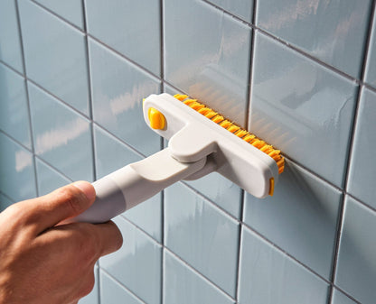 [half-width] CleanTech 2-in-1 Tile Scrubber Tool