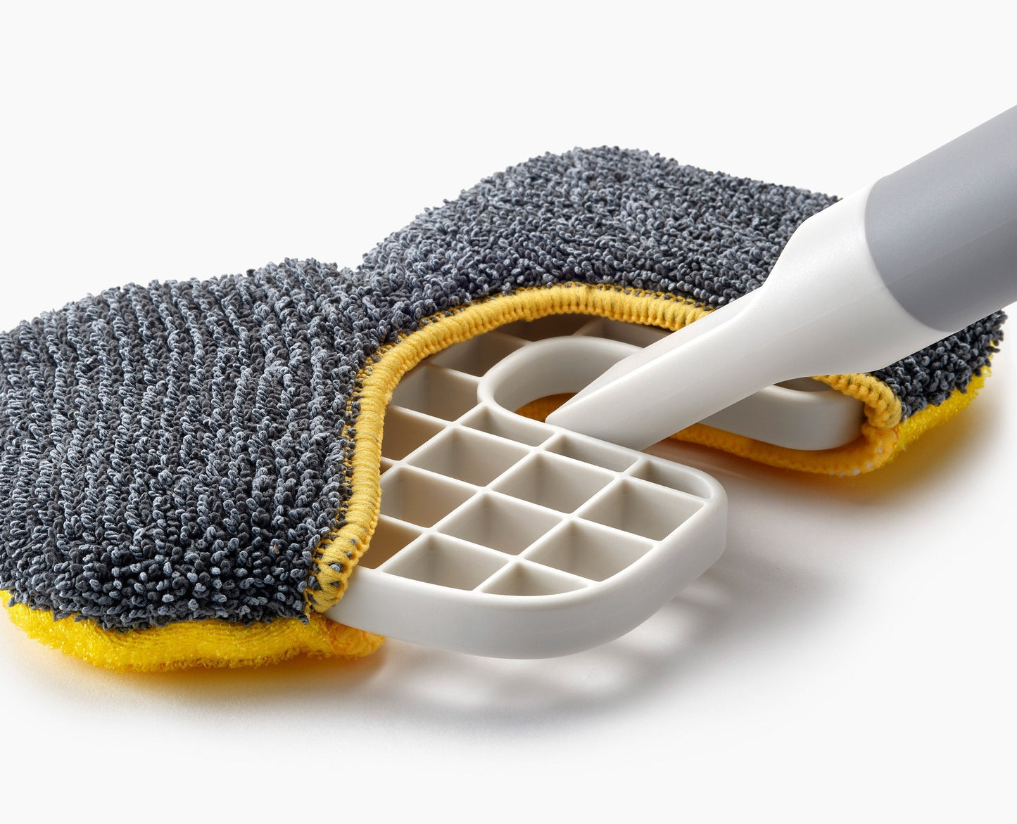 [half-width] CleanTech™ 2-in-1 Surface Scrubber Tool with Extension Pole