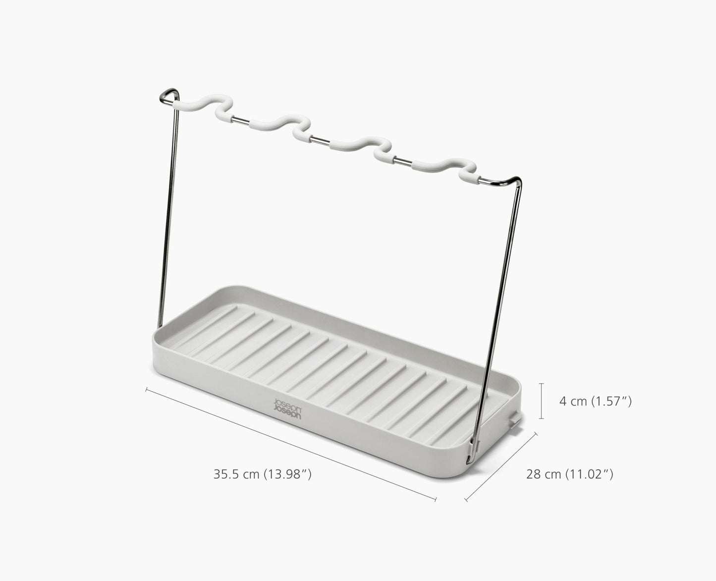 [half-width] DrySmart™ Folding Wine Glass Drying Rack