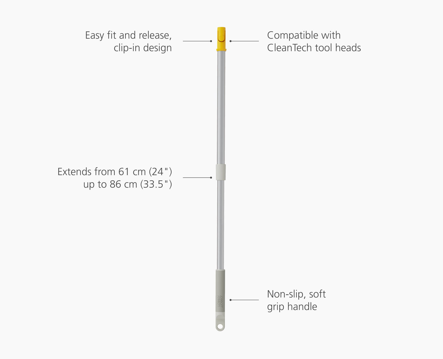 [half-width] CleanTech Telescopic Extension Pole