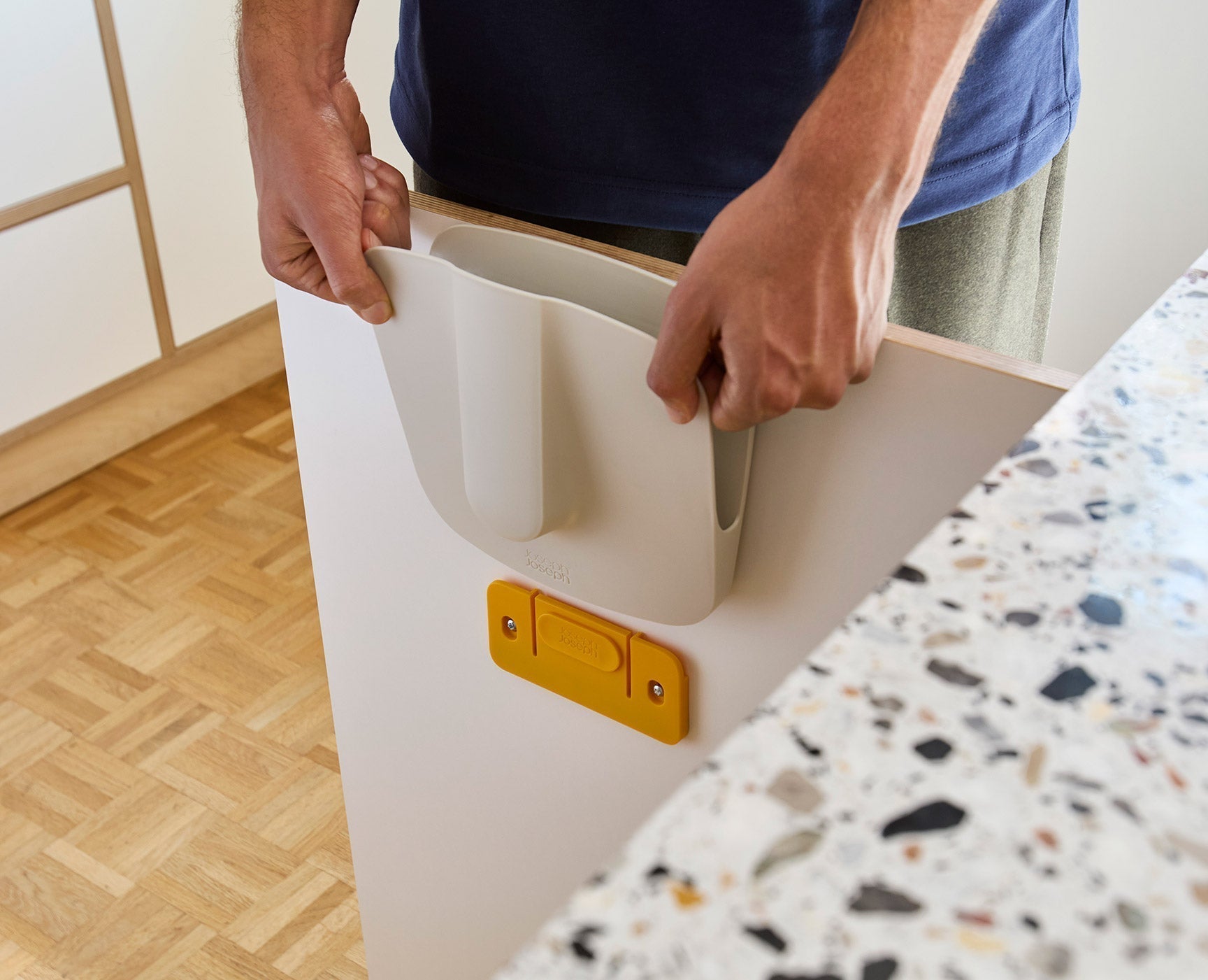 [half-width] CleanTech Wall-Mounted Dustpan & Brush Set