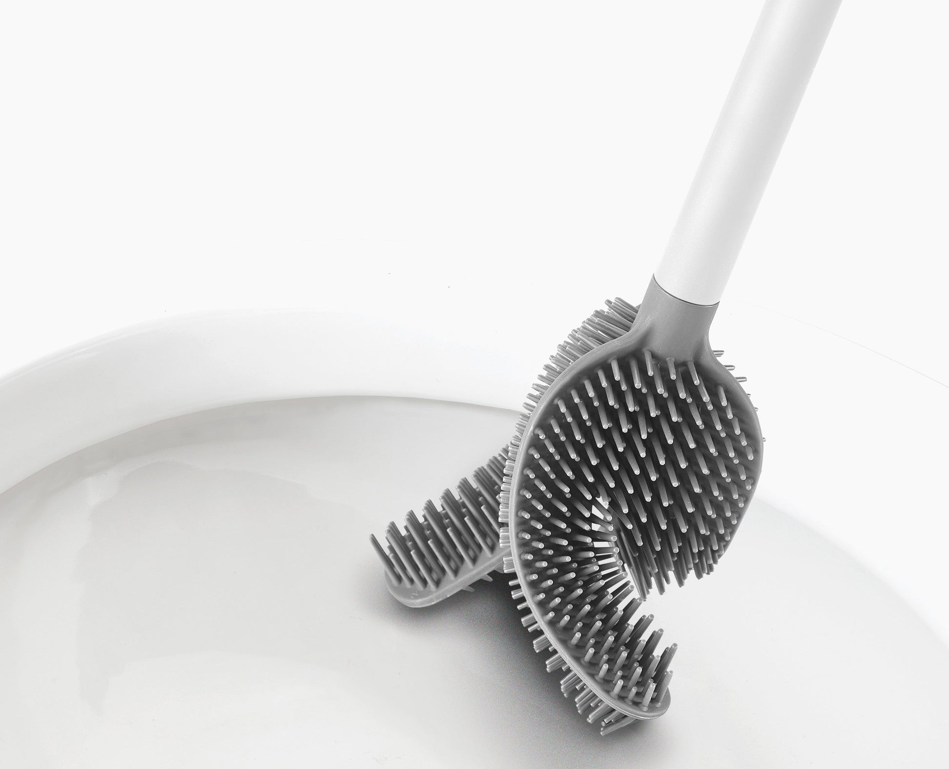 [half-width] Flex™ 360 Gloss White Toilet Brush