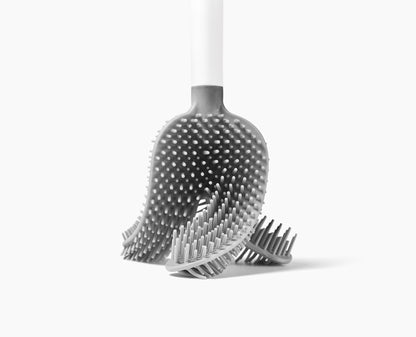 [half-width] Flex™ 360 Lite Pack of 2 Matt White Toilet Brushes