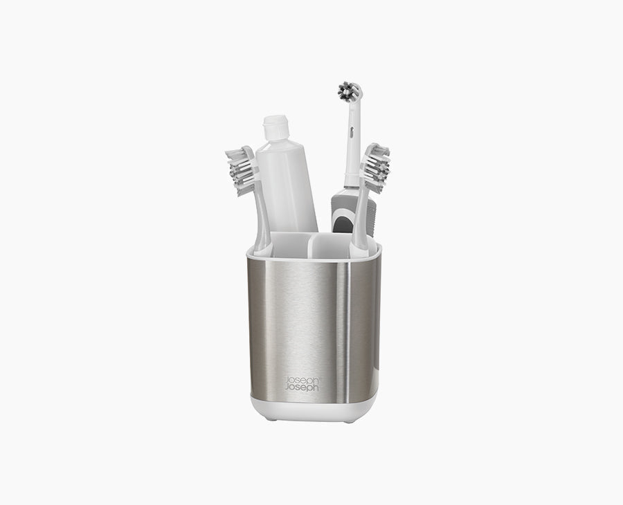 [hidden] EasyStore™ Steel Toothbrush Holder - 70530 - Image 1