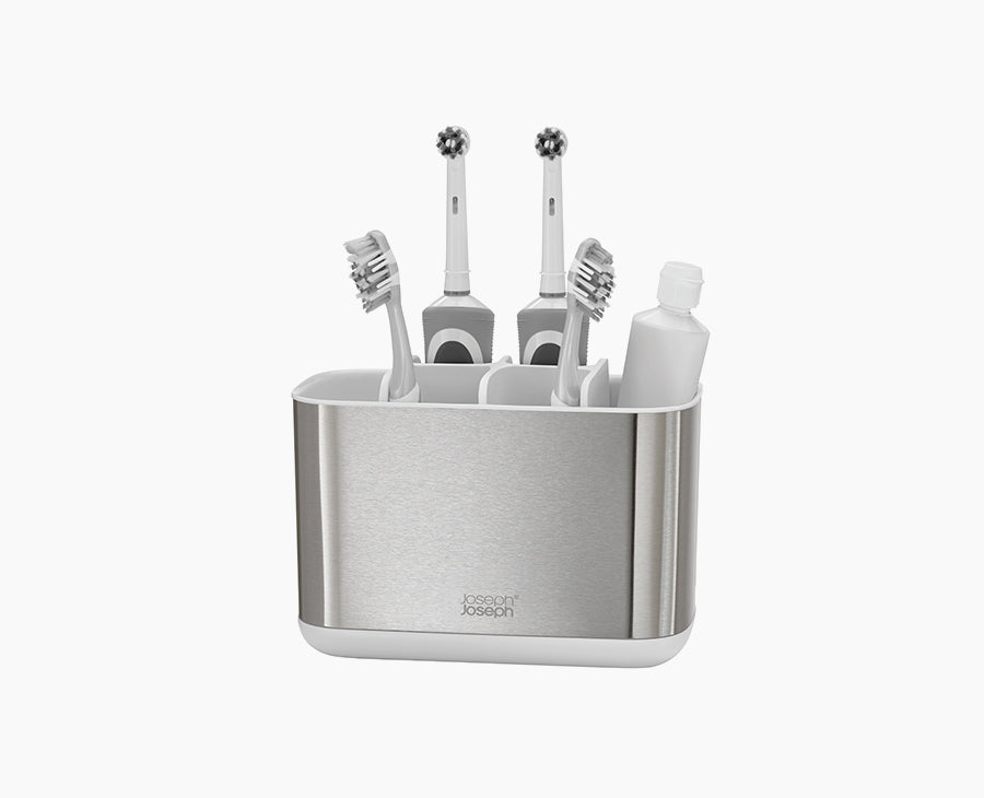 [hidden] EasyStore™ Steel Large Toothbrush Holder - 70531 - Image 1
