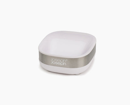 [hidden] Slim™ Steel Compact Soap Dish - 70533 - Image 1