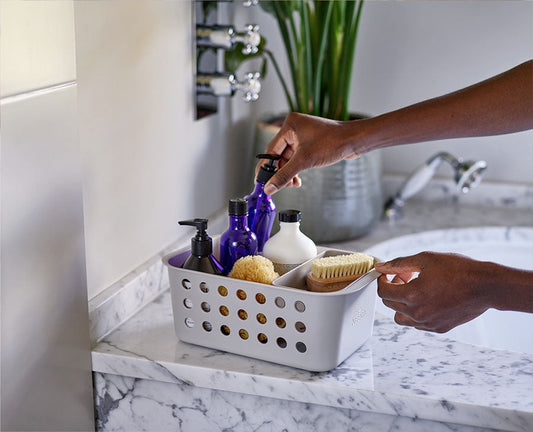 [hidden] [lifestyle] EasyStore™ Bathroom Storage Basket - 70585 - Image 2