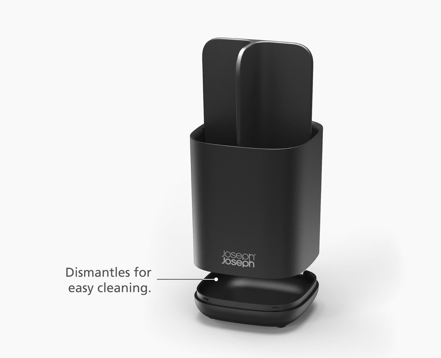 [half-width] EasyStore™ Matt Toothbrush Holder - 70598 - INFO