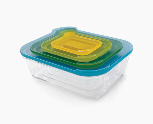 [hidden] Nest™ Glass Food Storage Set - 81060 - Image 1