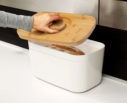 [hidden] [lifestyle] Bread Bin with Bamboo Lid - 81097 - Image 2