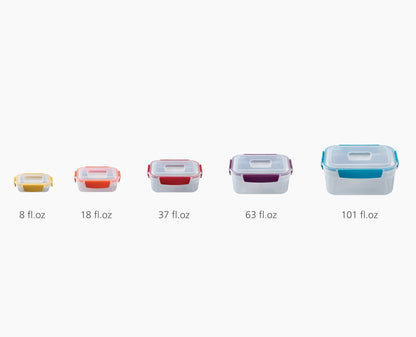 [half-width] Nest™ Lock 10-piece Multicolor Container Set - Image 6