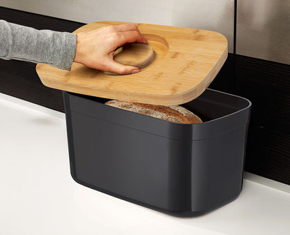[hidden] [lifestyle] Bread Bin with Bamboo Lid - 81103 - Image 2