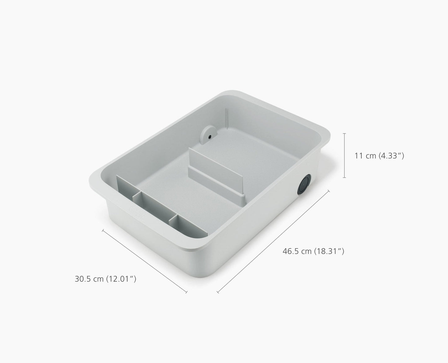 [half-width] CupboardStore™ Large Easy-Access Storage Caddy