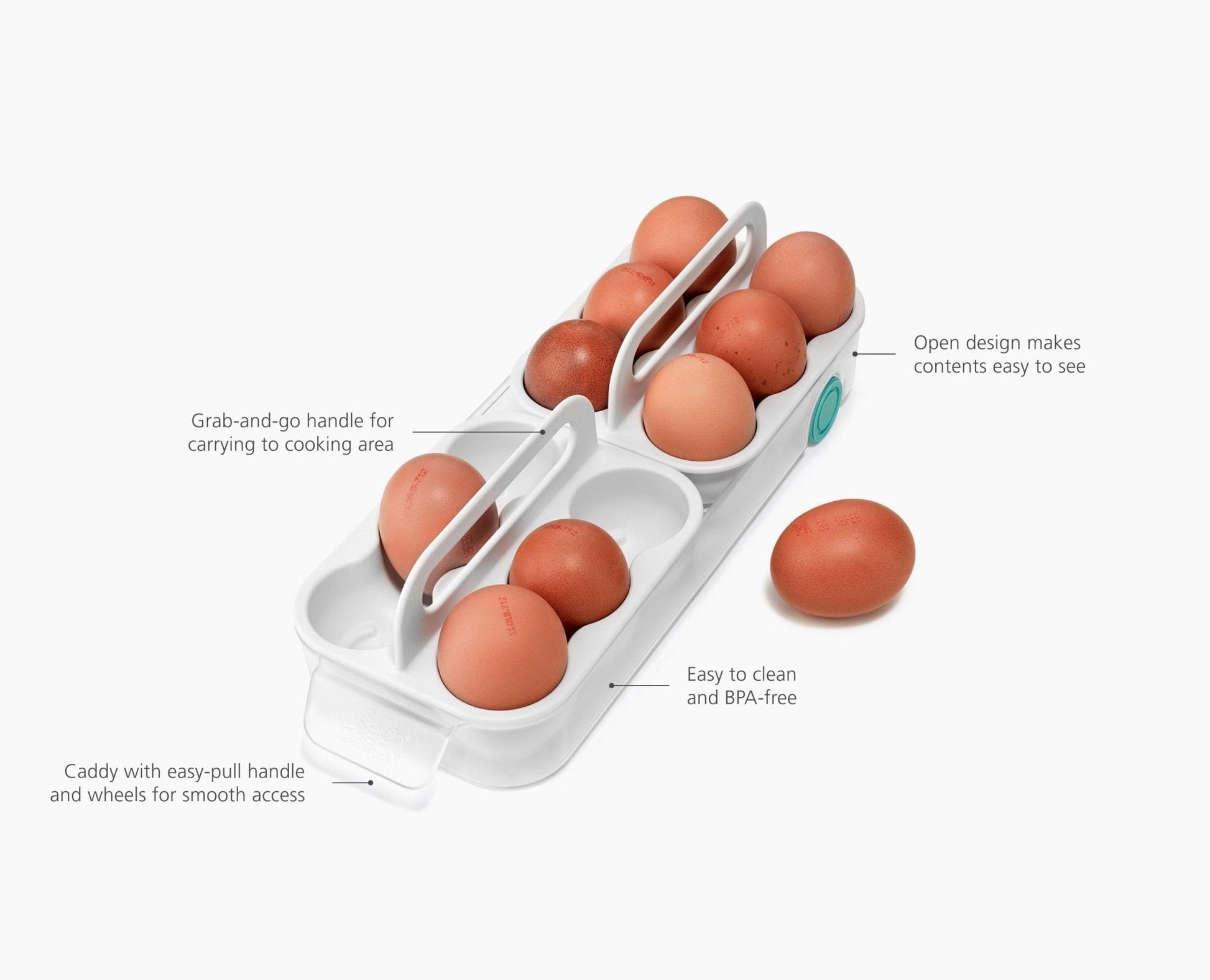 [half-width] FridgeStore™ Egg Storage Caddy