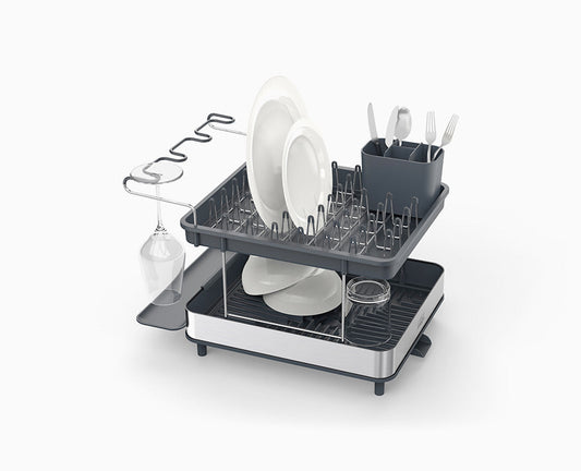 [hidden] Excel™ Steel 2-Tier Dish Rack - 851647 - Image 1