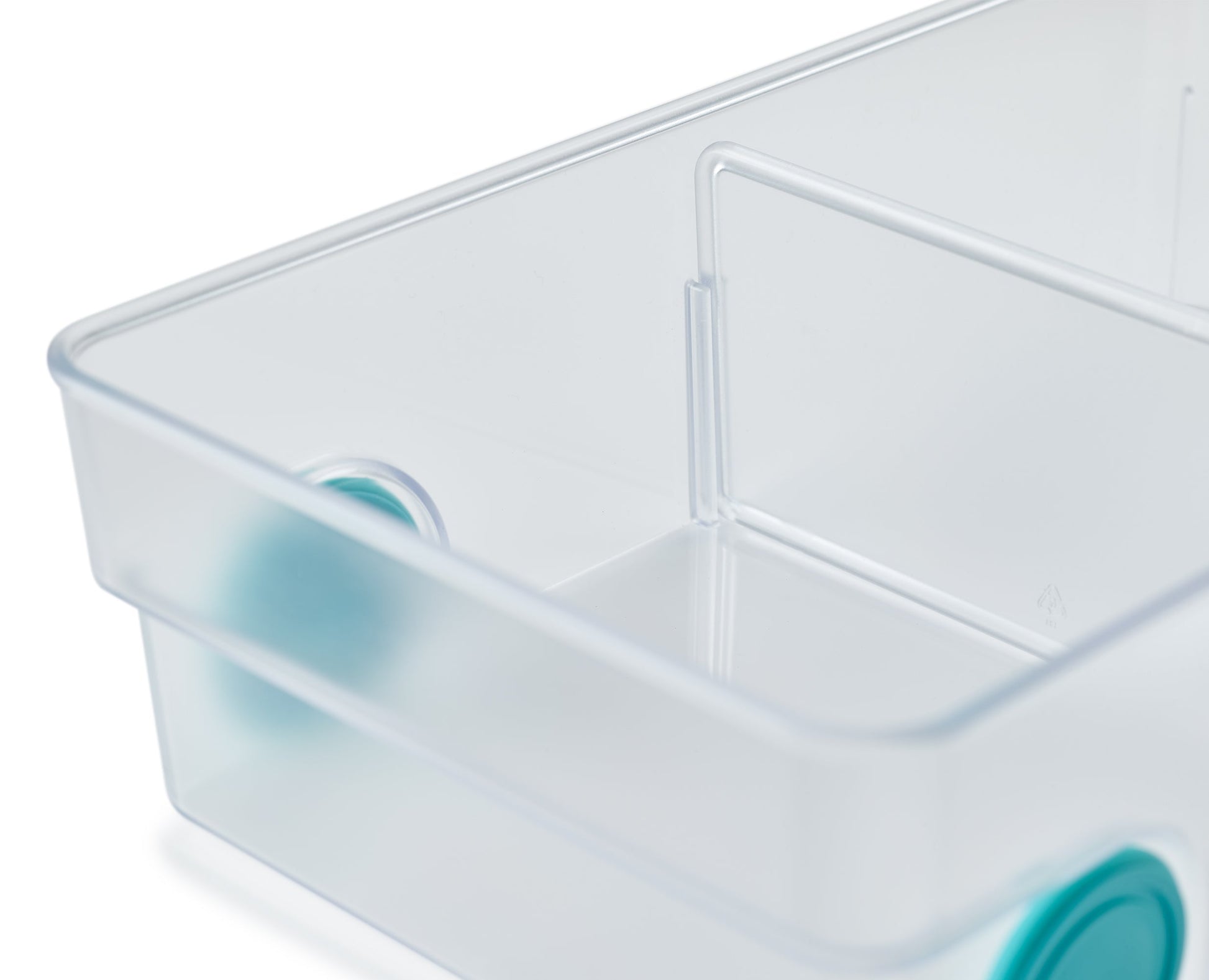 [half-width] 2-piece FridgeStore™ Clear Under-shelf Drawer & Storage Bin Set