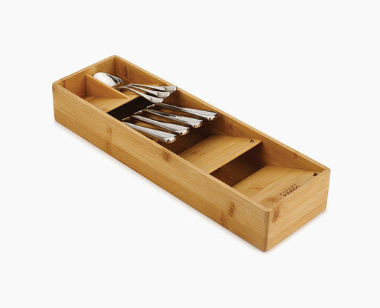 [hidden] DrawerStore™ Bamboo Compact Cutlery Organiser - 85168 - Image 1