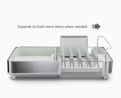 [half-width] Extend™ Steel Expandable Dish Drainer - 851692 - INFO