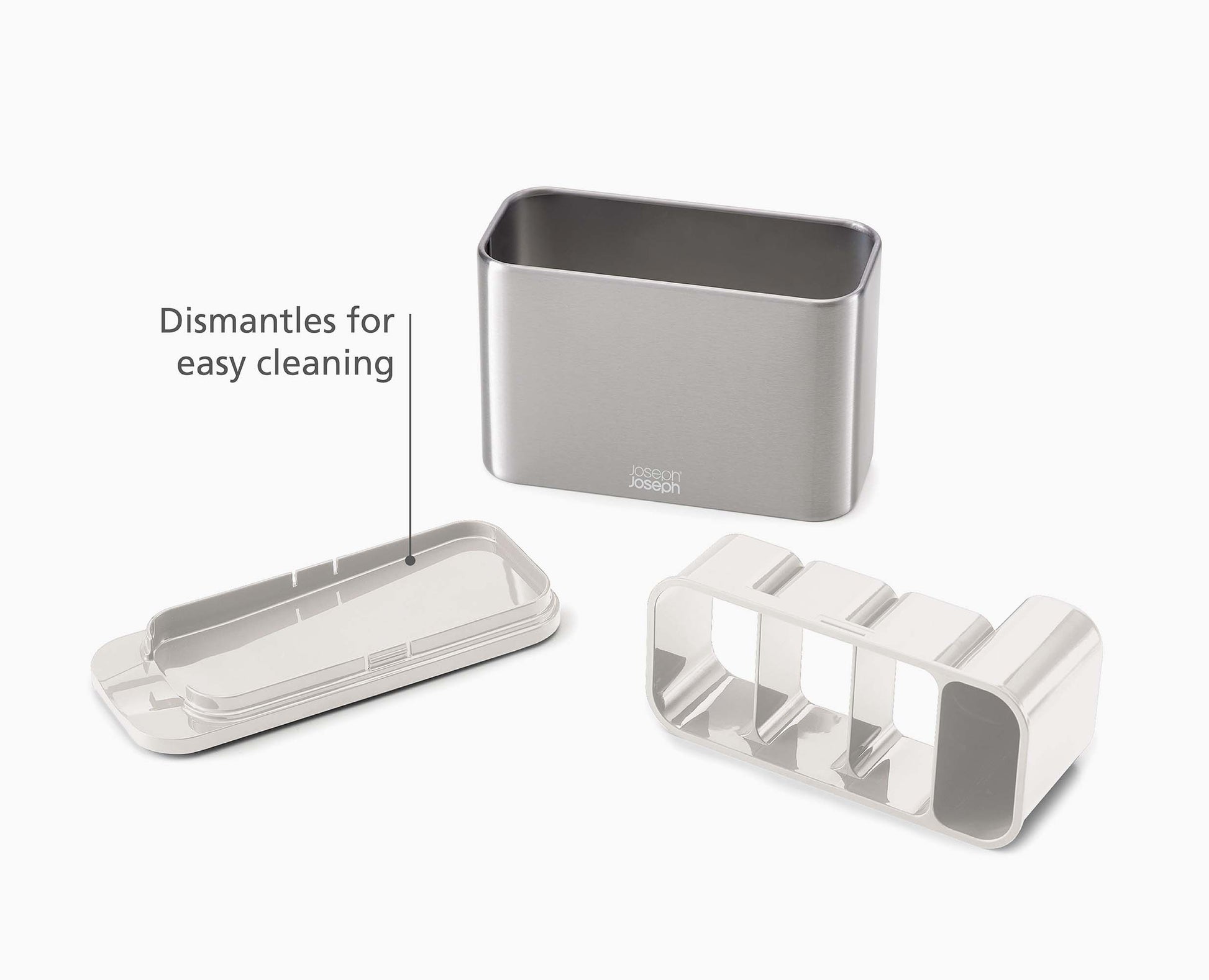 [half-width] Surface™ Stainless-steel Cutlery Drainer - 851694 - INFO