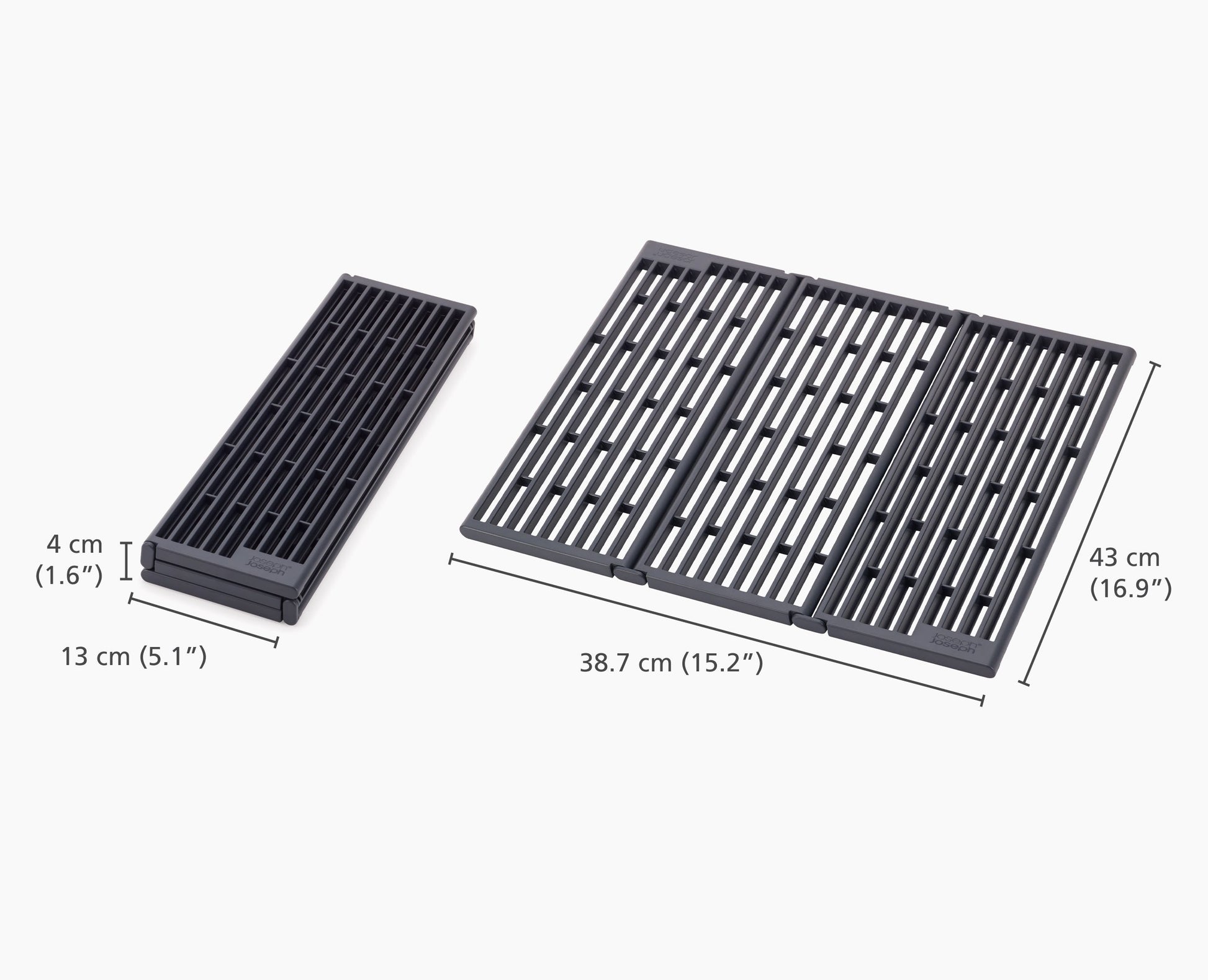 [half-width] Platform Folding Grey Sink Drainer - 851698 - Image 5
