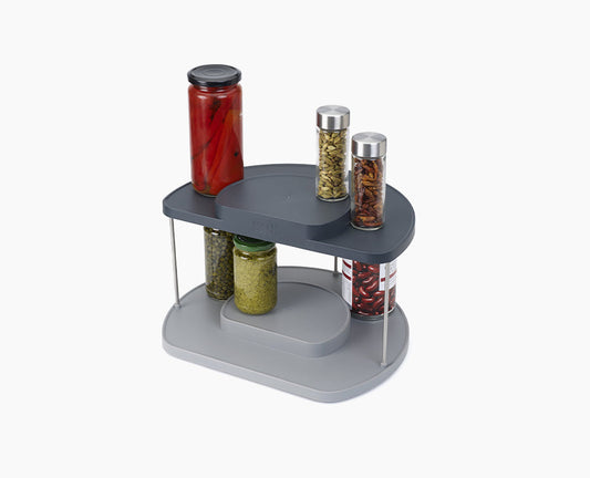 [hidden] CupboardStore™ 2-tier Rotating Organiser - 85196 - Image 1