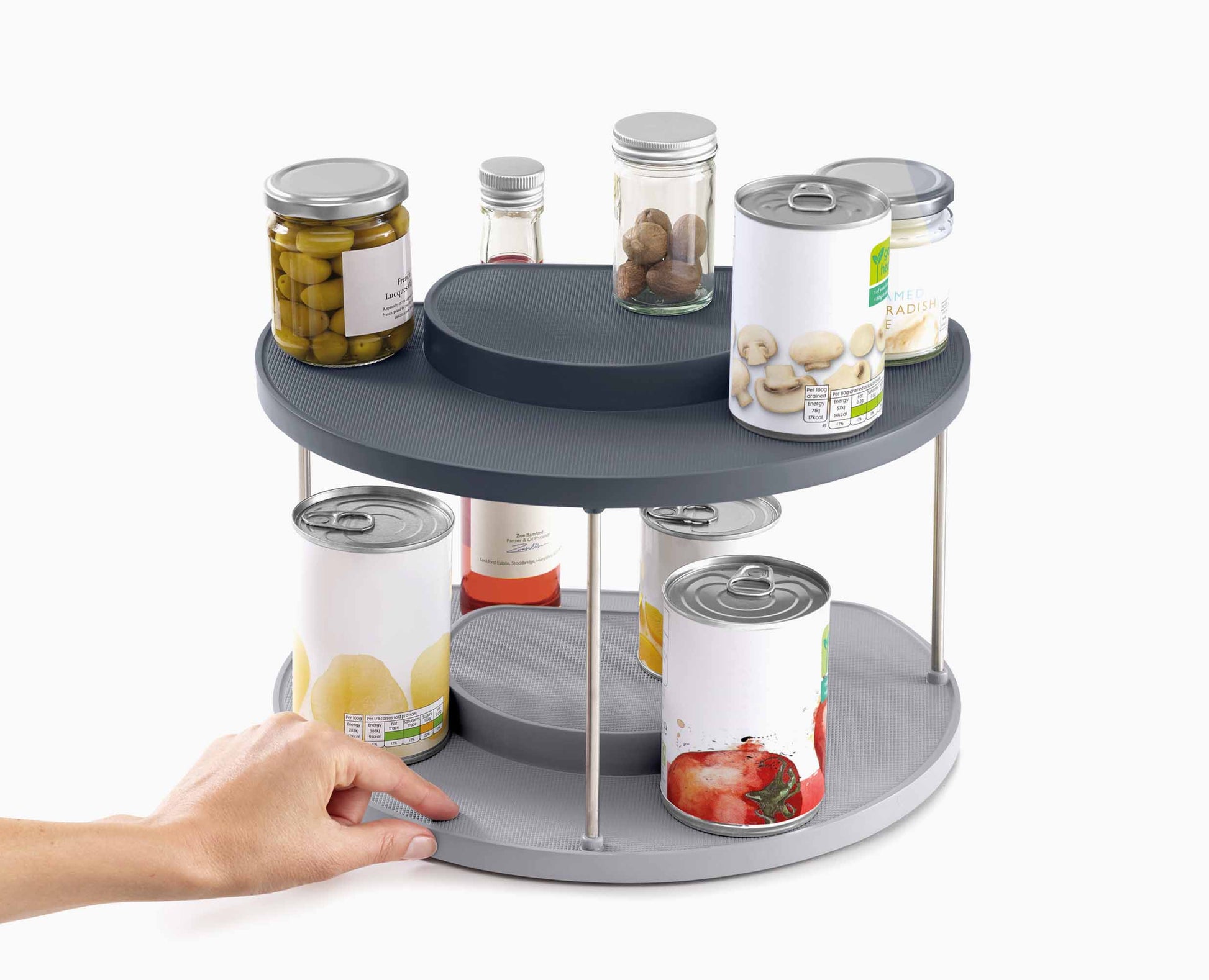 [half-width] CupboardStore™ 2-tier Rotating Organiser - 85196 - Image 5