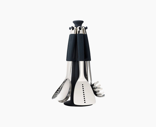 [hidden] Elevate™ Steel Utensils Carousel Set - 95029 - Image 1