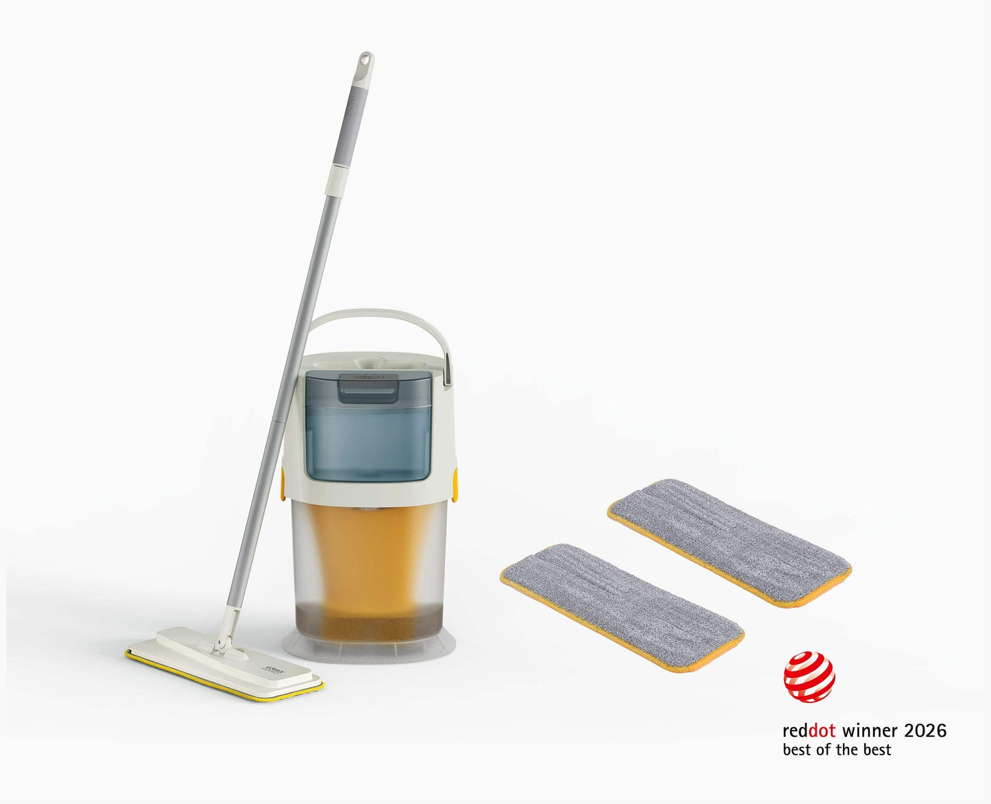 UltraClean Microfiber Floor Mop Cleaning System with Replacement Pads